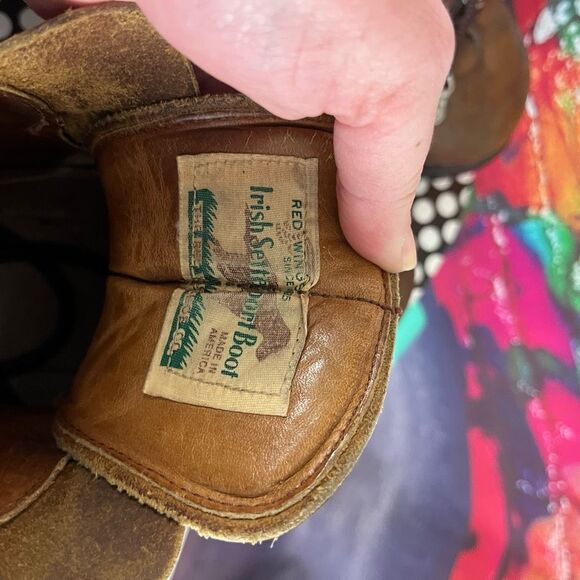 Vintage 70's Red Wing Irish Setter Sport Mountain Hiking Boots Size 8.5 EE Wide - Picture 7 of 10
